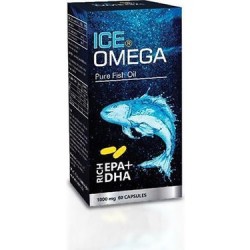 Ice Omega Balık Yağı 1000 mg 60 Kapsül