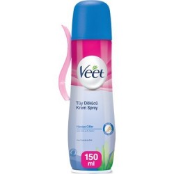 Veet Tüy Dökücü Krem Sprey Hassas Ciltler İçin 150 ml