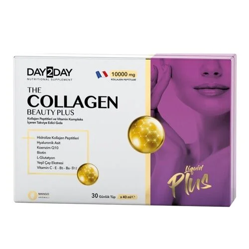 Day2Day The Collagen Beauty Plus Mango Aromalı 30 Tüp x 40 ml